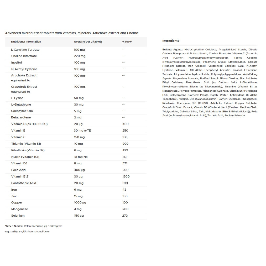 Liverel Original - Liver function - 60 Tablets - Certified from Vitabiotics UK
