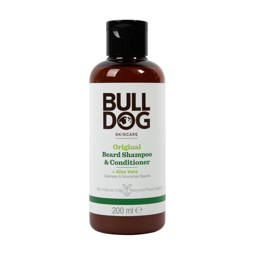 Bulldog Original Beard Shampoo & Conditioner - 200ml - Certified from Bulldog