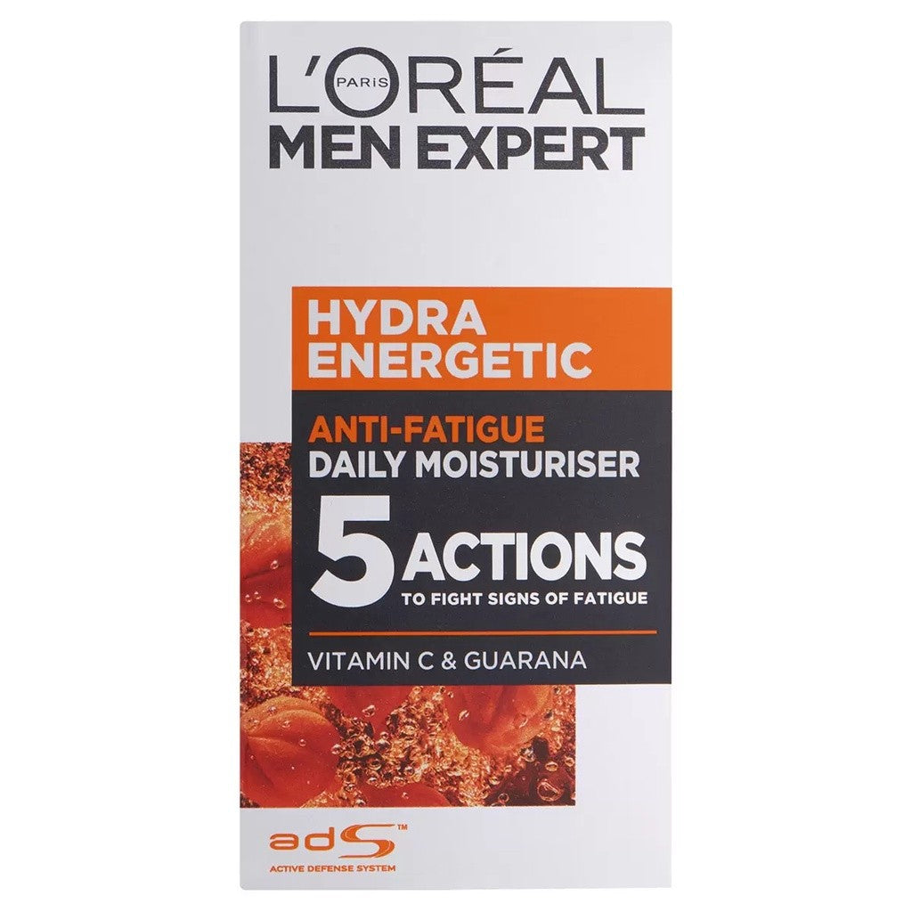 L'Oreal Men Expert Hydra Energetic - Anti-Fatigue Daily Moisturiser - Certified from L'oreal