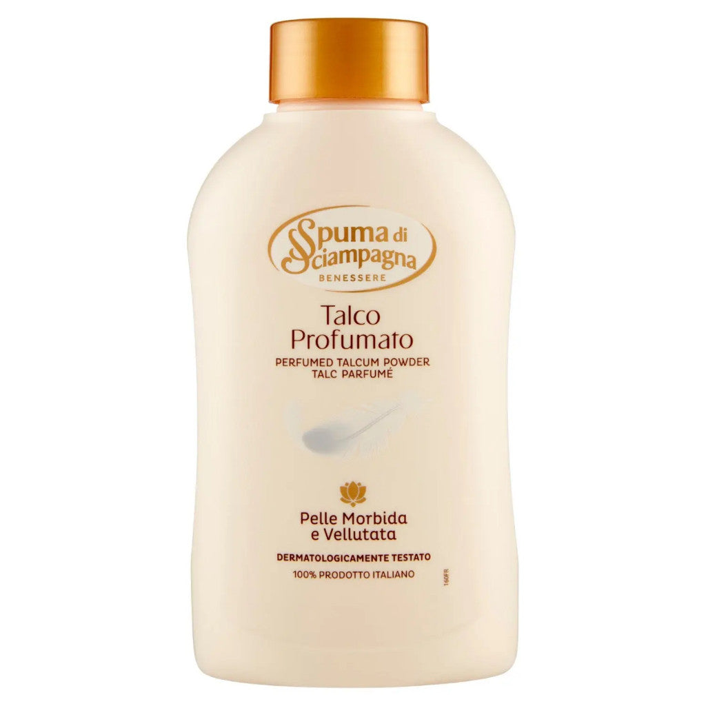 Spuma di Sciampagna - Perfumed Talc - Certified from Italy