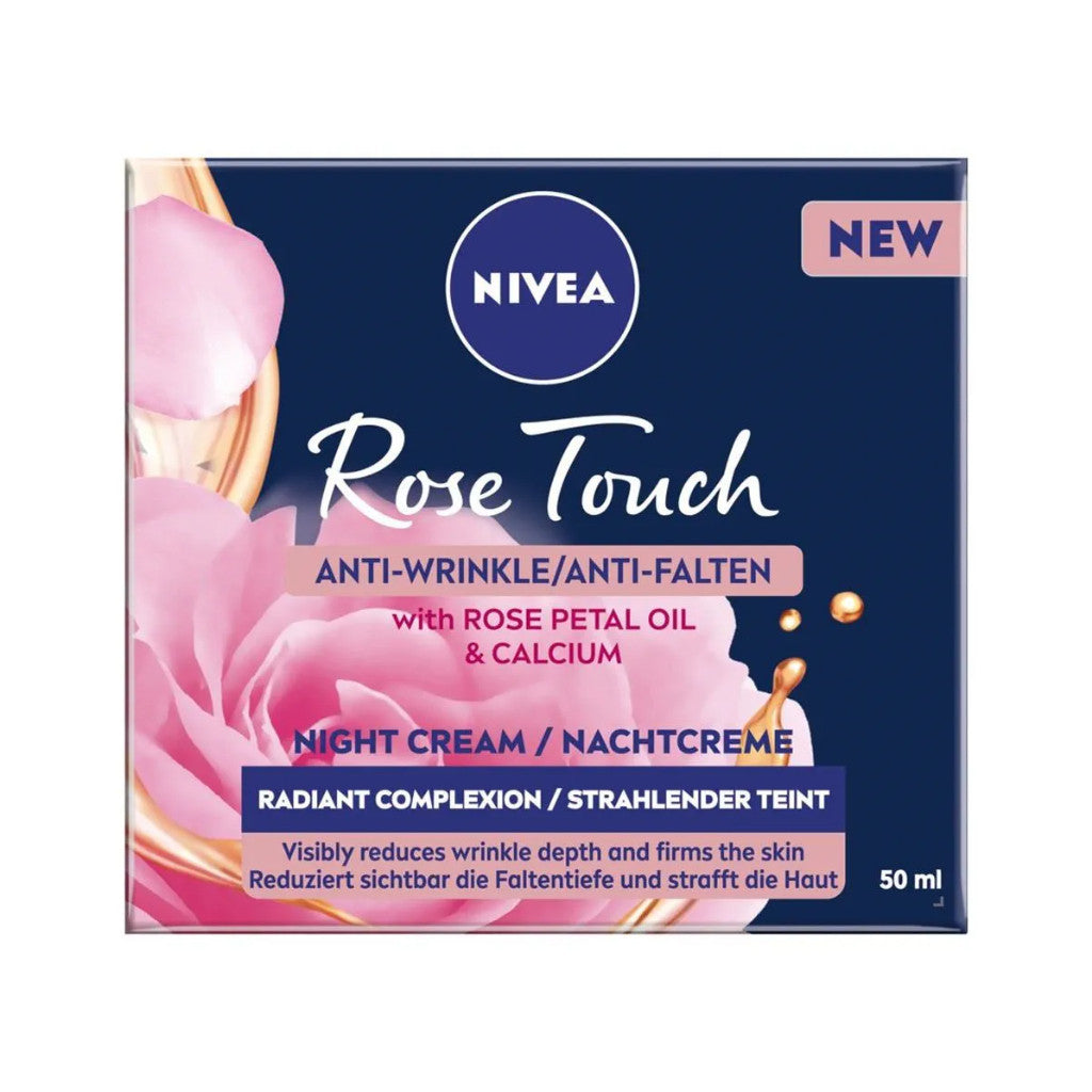 Nivea Rose Care Anti-wrinkle Night Cream - Certified from Nivea