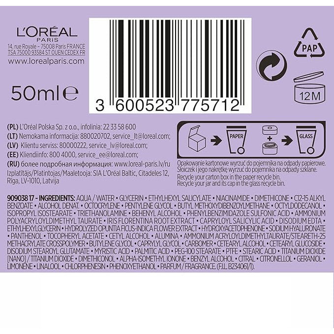 L'Oreal Hyaluron Expert Day Cream - SPF 20 - Certified from L'Oreal