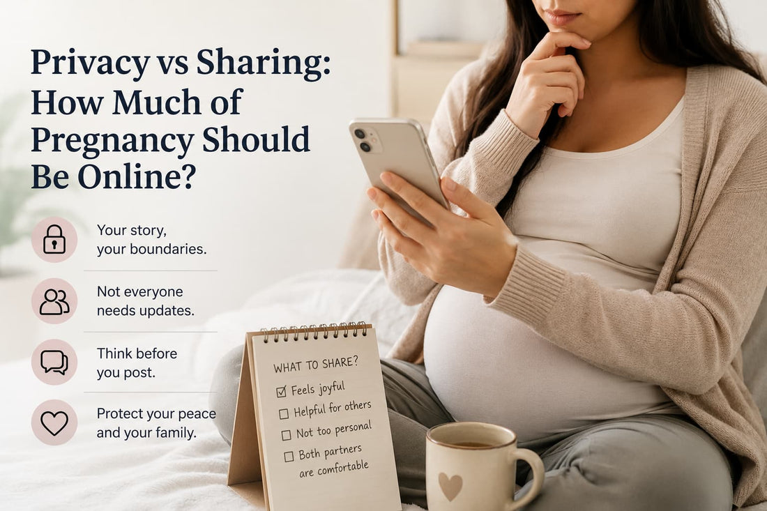Privacy vs Sharing: How Much of Pregnancy Should Be Online?