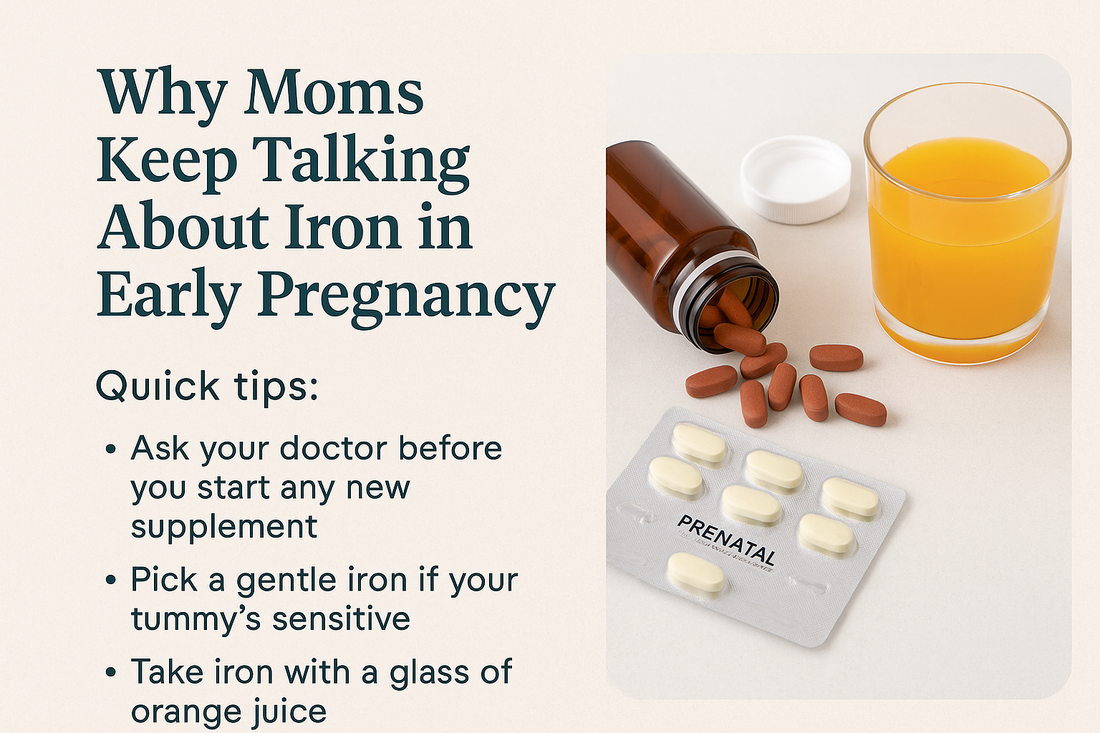 Why Moms Keep Talking About Iron in Early Pregnancy