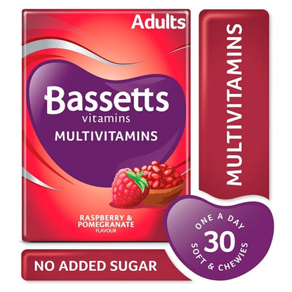 Bassetts Vitamins Adult Multivitamins - 30 Pastilles - Certified from Bassetts