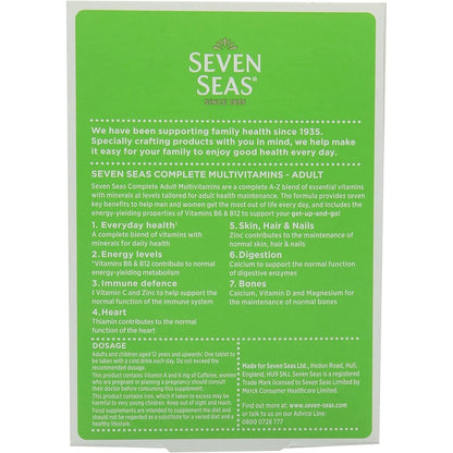 Seven Seas Complete Multivitamins - With Energy Release (28 Tablets) - from Seven Seas UK