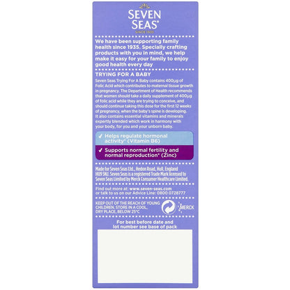 Seven Seas Trying For A Baby - 4 Weeks supply - Certified from Seven Seas Uk