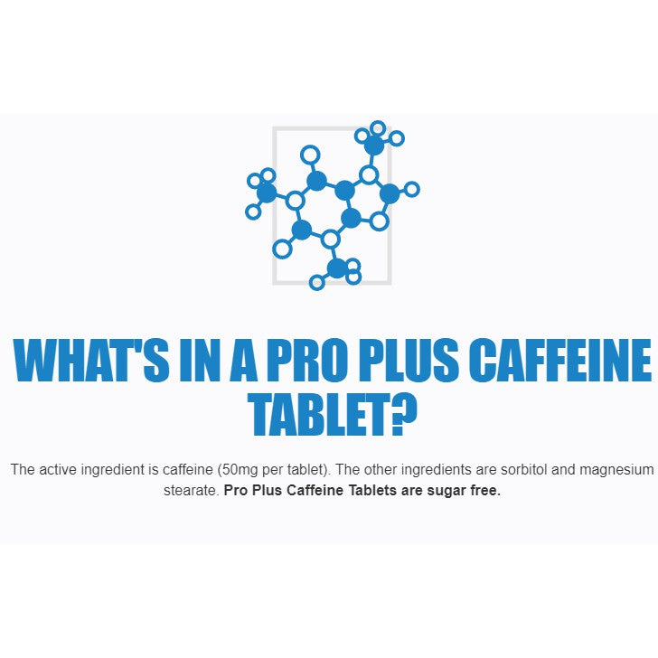 ProPlus Caffeine - Feel more awake (48 tablets) - Certified from Proplus Uk