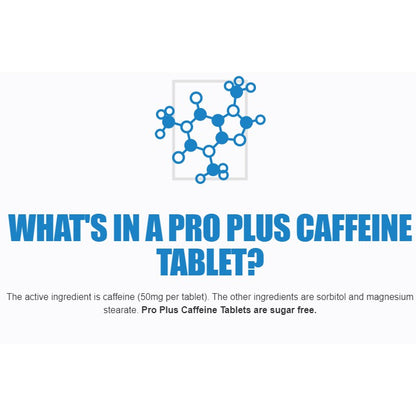 ProPlus Caffeine - Feel more awake (48 tablets) - Certified from Proplus Uk