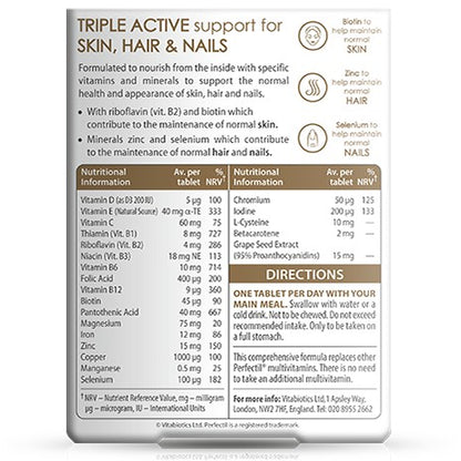 Perfectil Original (30 tablets) - Skin, Hair, Nails - Certified from Vitabiotics UK