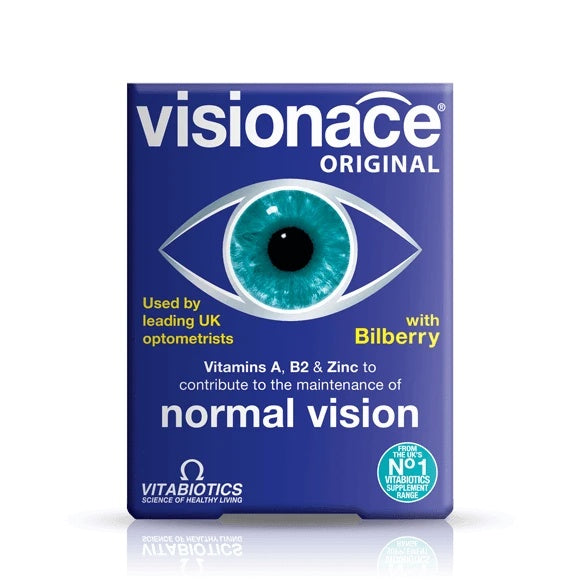 Visionace Original (30 tablets) - Normal Vision - Certified from Vitabiotics UK
