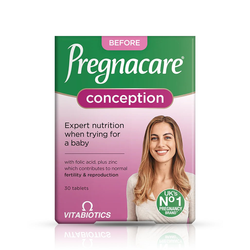 Pregnacare Conception (30 tablets) - Before conception, trying for a baby - from Vitabiotics UK