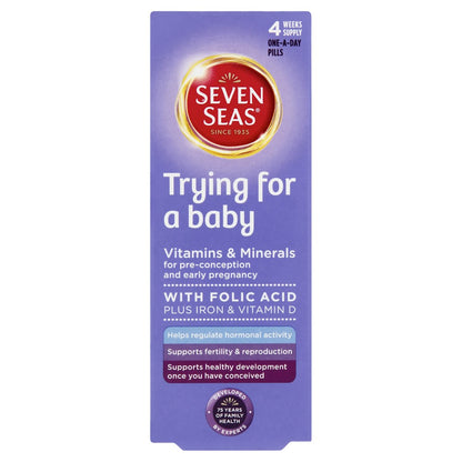 Seven Seas Trying For A Baby - 4 Weeks supply - Certified from Seven Seas Uk