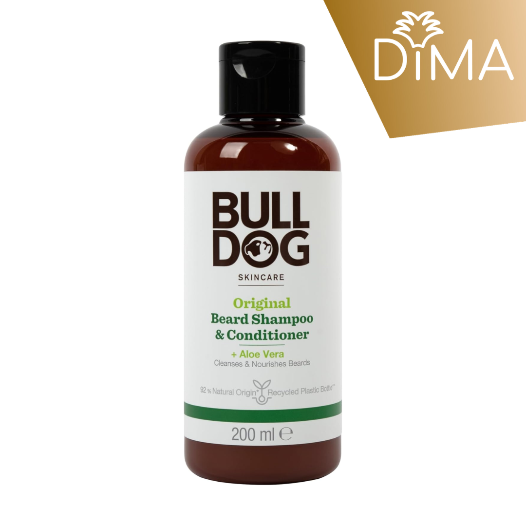 Bulldog Original Beard Shampoo & Conditioner - 200ml - Certified from Bulldog