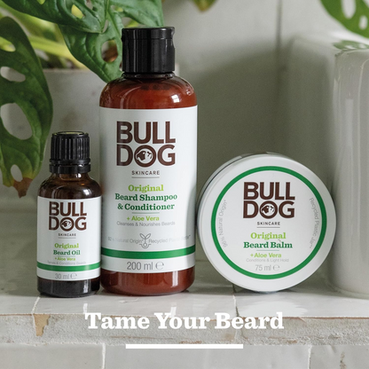 Bulldog Original Beard Shampoo & Conditioner - 200ml - Certified from Bulldog