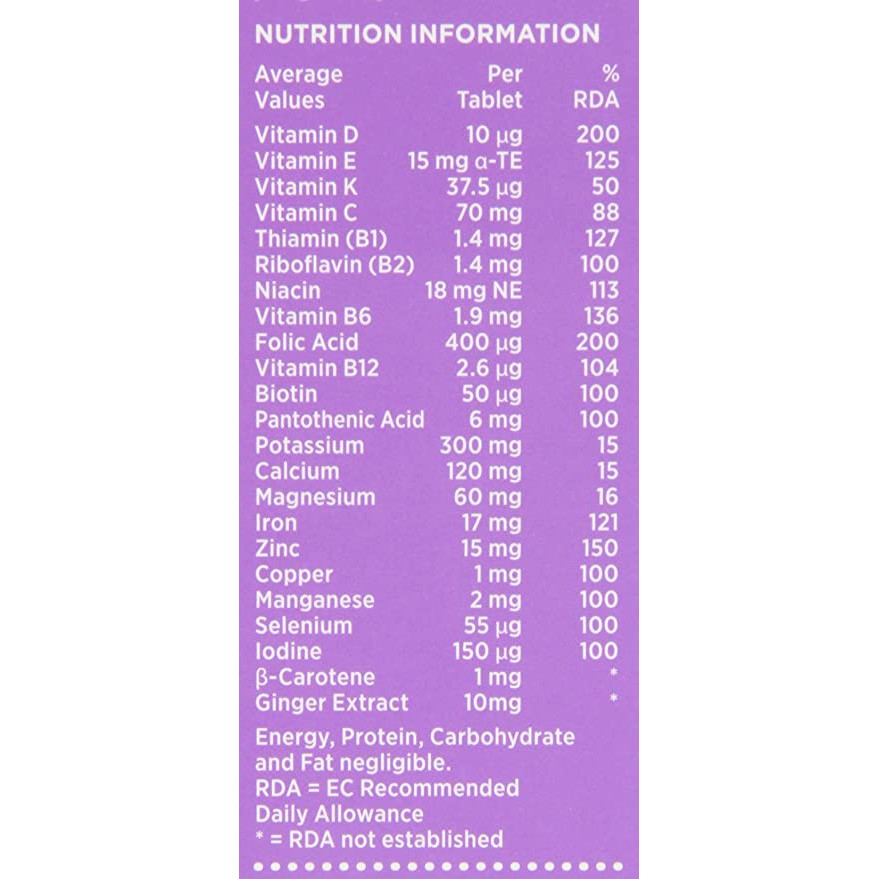 Seven Seas Pregnancy - 4 Week Supply - Multivitamin with Folic Acid - from Seven Seas UK