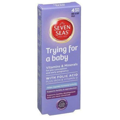 Seven Seas Trying For A Baby - 4 Weeks supply - Certified from Seven Seas Uk