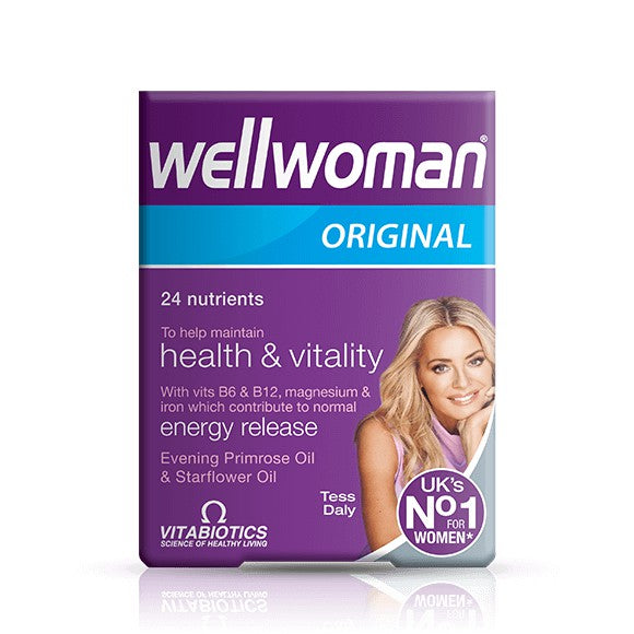 Wellwoman Original (30 tablets) - Health & Vitality, Energy release - from Vitabiotics UK