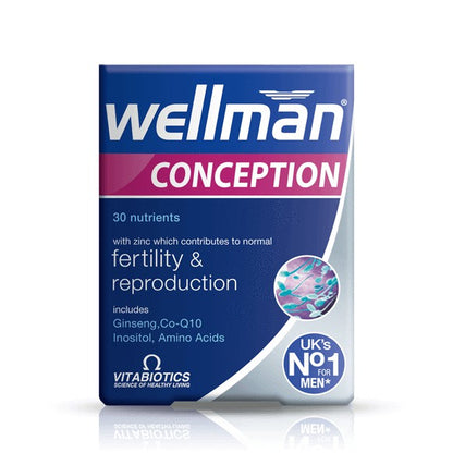 Wellman Conception (30 tablets) - Fertility and Reproduction - Certified from Vitabiotics UK
