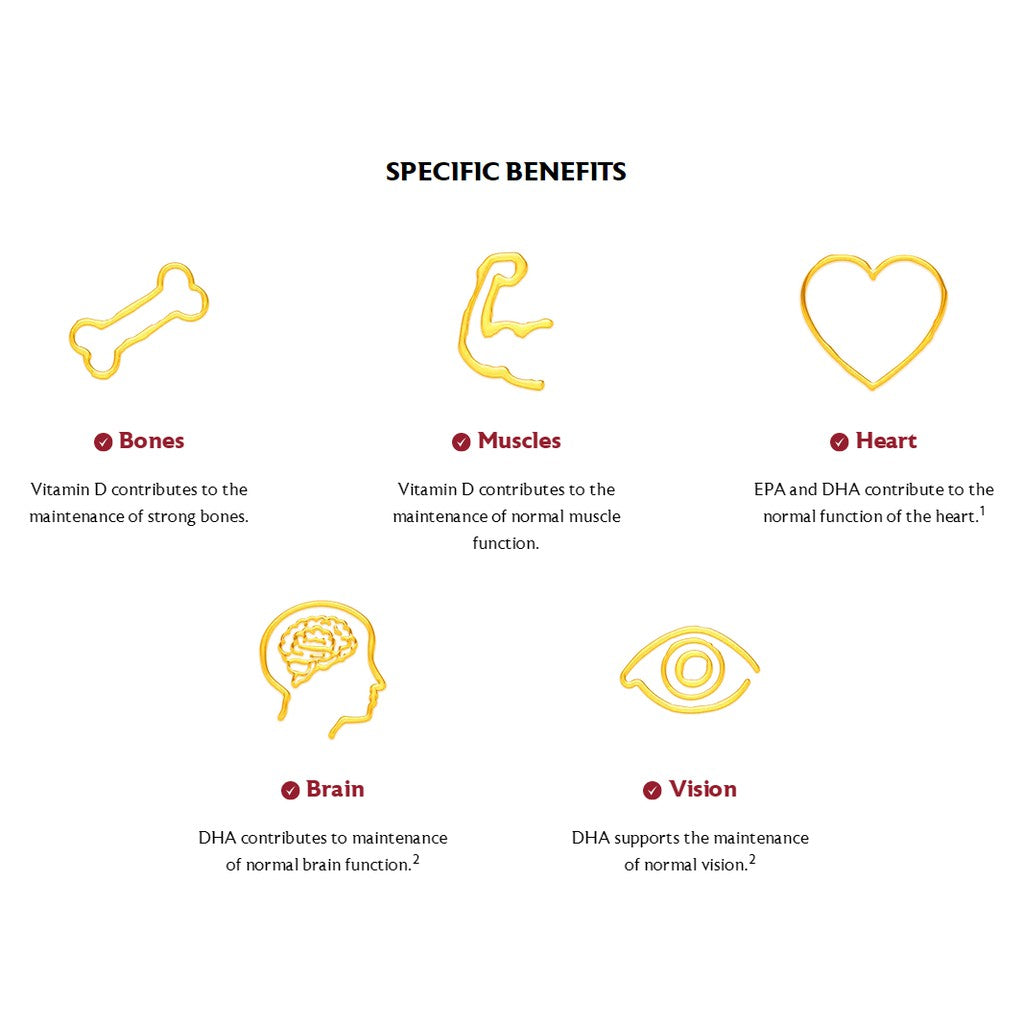 Seven Seas Cod Liver Oil - High Strength (60 Capsules) - from Seven Seas UK