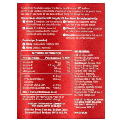 Seven Seas JointCare Supplex - 30 Capsules - Certified from Seven Seas Uk