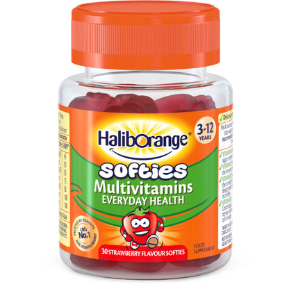 Haliborange Softies Strawberry Multivitamins - 3-12 years - Certified from Haliborange