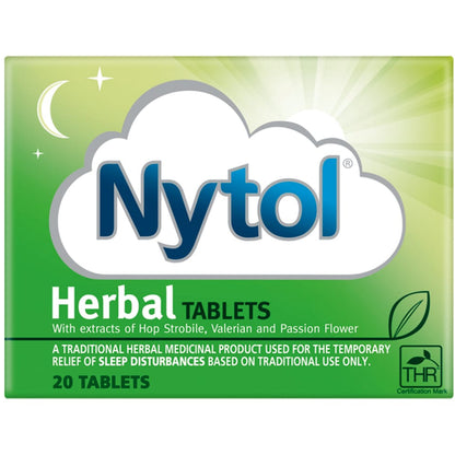 Nytol Herbal Tablets - 20 Tablets - Certified from Nytol