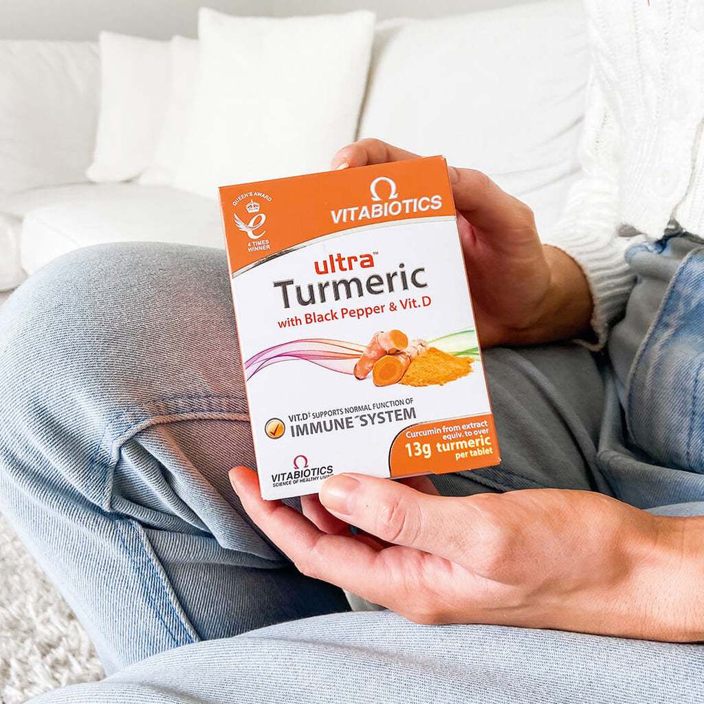 Ultra Turmeric with Black Pepper & Vitamin D - 60 Tablets - from Vitabiotics UK