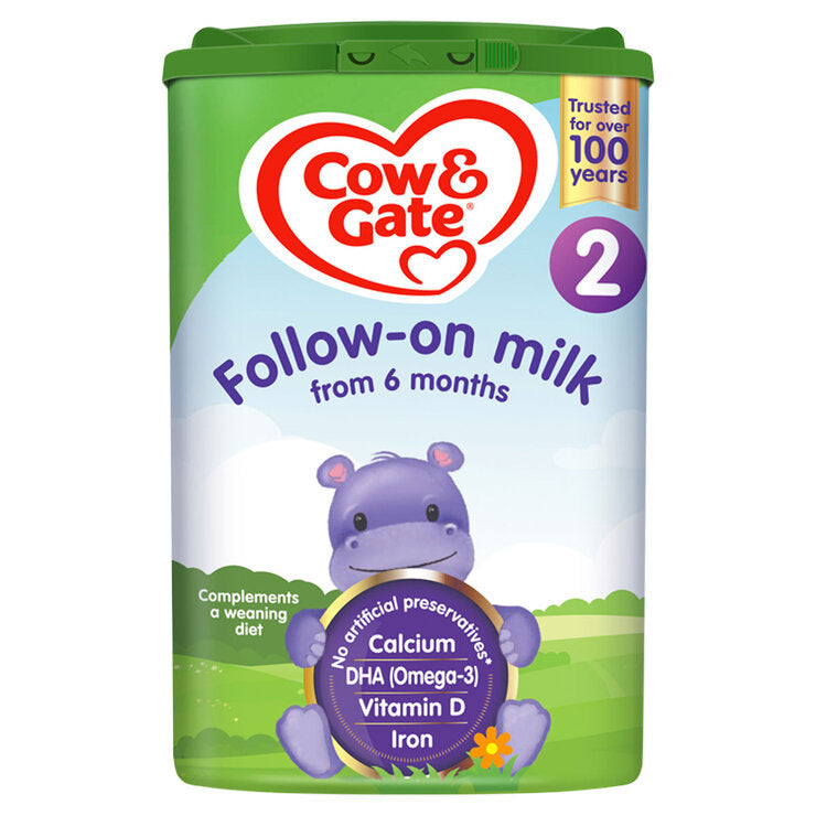 Cow & Gate 2 Follow On Milk Powder Stage 2 - 700gr - Certified from Cow & Gate