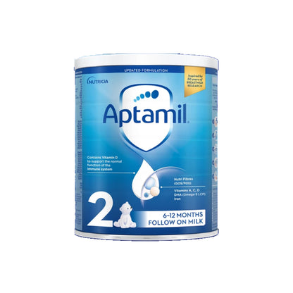 Aptamil 2 Powder 700G - 6-12 months Follow On Milk - Certified from Nutricia Uk