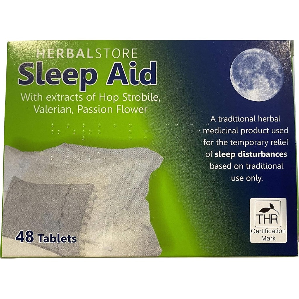 Sleep Aid Herbal Store 48 Tablets - Certified from Herbal Store