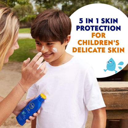 Nivea Sun Kids Protect & Care Suncream Lotion - SPF 50+, 200ml - Certified from Nivea
