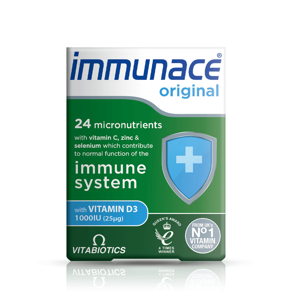 Immunace Original - (30 tablets) - Immune system - Certified from Vitabiotics UK