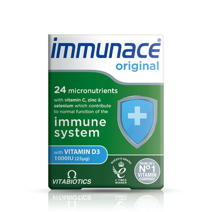 Immunace Original - (30 tablets) - Immune system - Certified from Vitabiotics UK