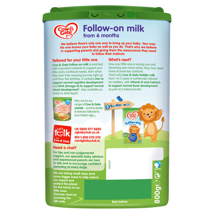 Cow & Gate 2 Follow On Milk Powder Stage 2 - 700gr - Certified from Cow & Gate