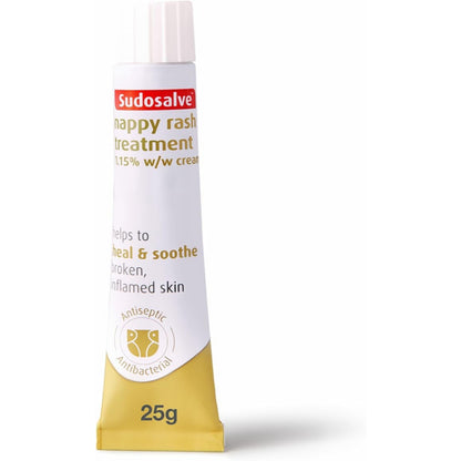 Sudocrem Sudosalve Nappy Rash Treatment Cream - 25g - Certified from Sudocream