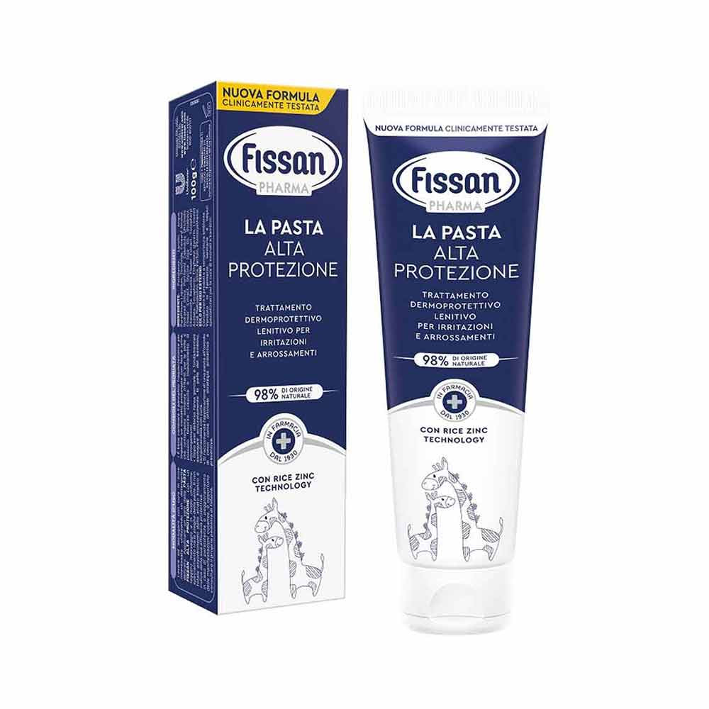 Fissan La Pasta Protezione - Protection Nappy Cream - Certified From Fissan Italy
