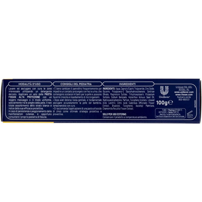 Fissan La Pasta Protezione - Protection Nappy Cream - Certified From Fissan Italy