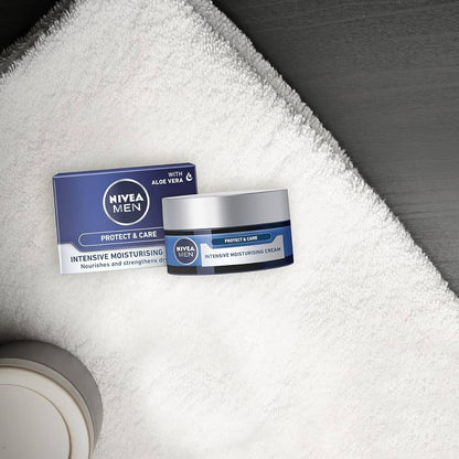 Nivea Men Intensive Moisturising Face Cream Protect & Care - 50ml - Certified from Nivea