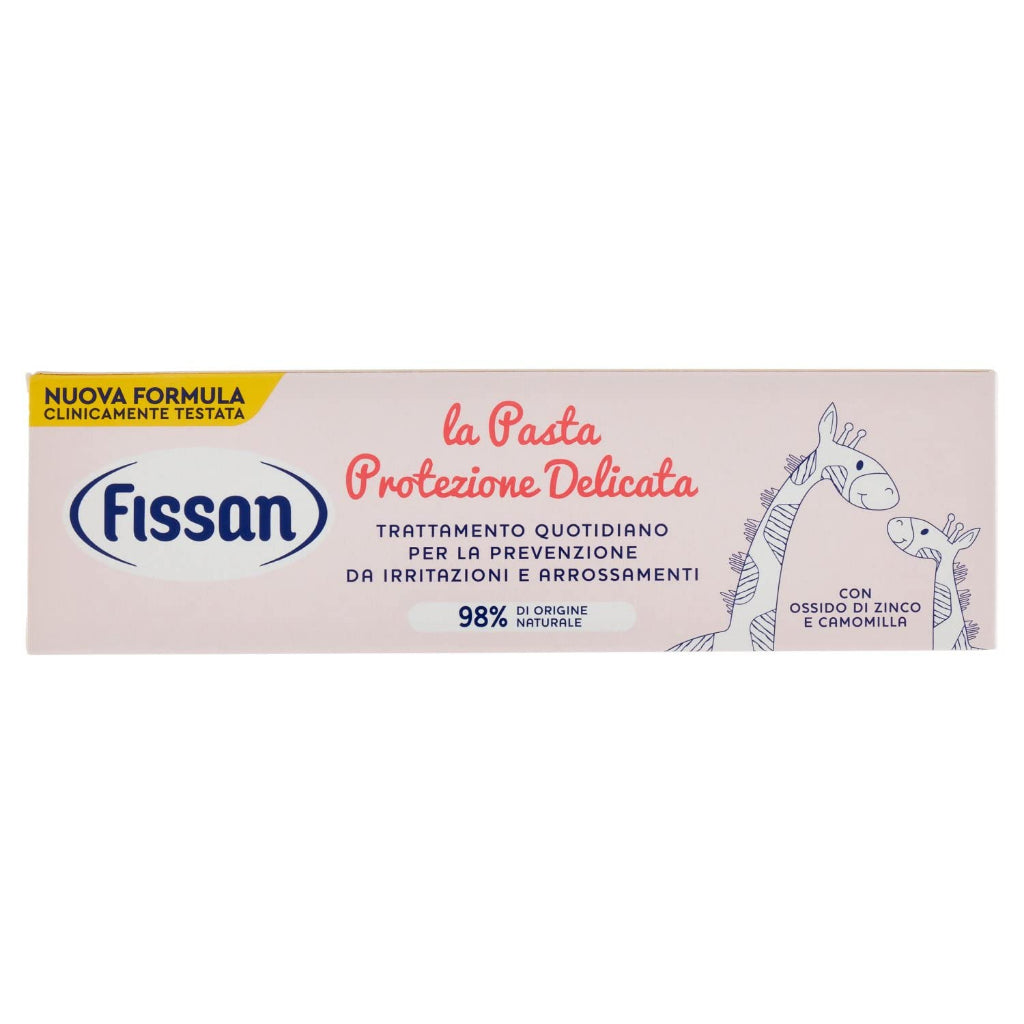 Fissan La Pasta Protezione - Protection Nappy Cream - Certified From Fissan Italy