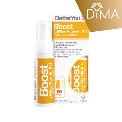 Vitamin B12 Oral Spray - 5mg - Certified from BetterYou