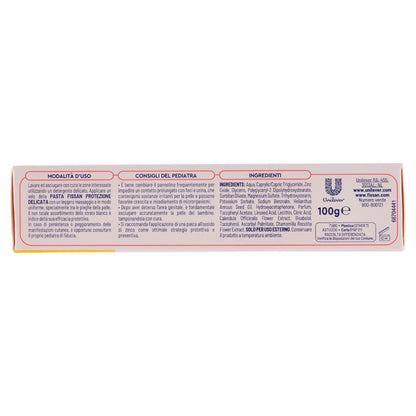 Fissan La Pasta Protezione - Protection Nappy Cream - Certified From Fissan Italy