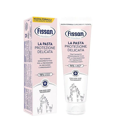 Fissan La Pasta Protezione - Protection Nappy Cream - Certified From Fissan Italy