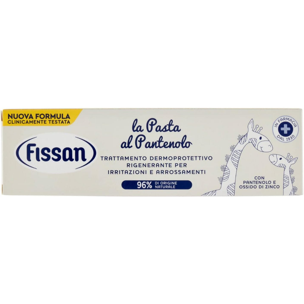 Fissan La Pasta Protezione - Protection Nappy Cream - Certified From Fissan Italy