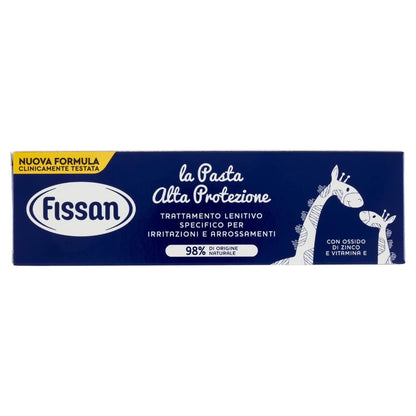 Fissan La Pasta Protezione - Protection Nappy Cream - Certified From Fissan Italy