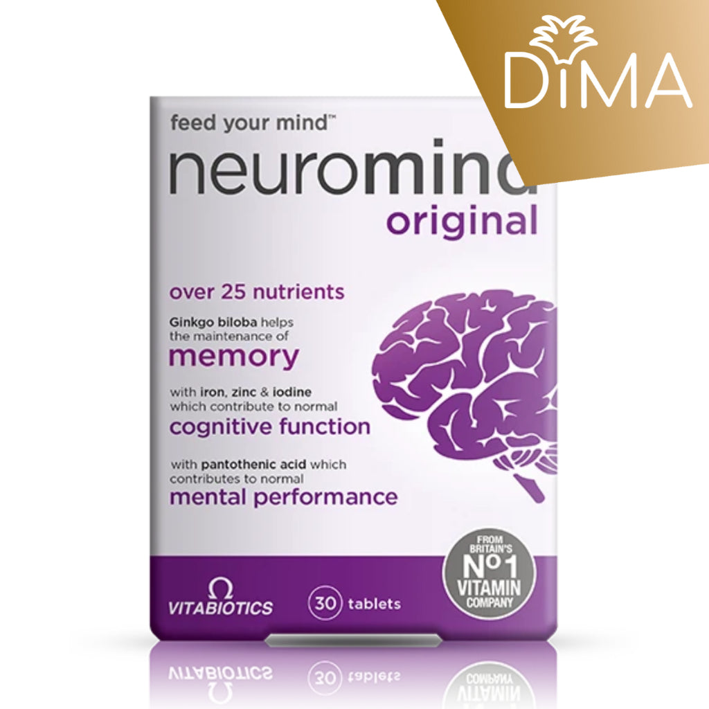 Neuromind Original - 30 tablets - Feel your mind - Certified from Vitabiotics UK