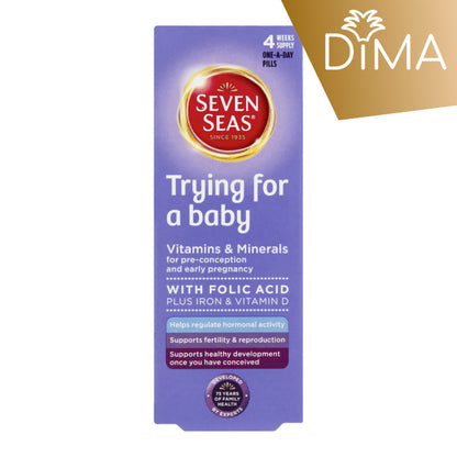 Seven Seas Trying For A Baby - 4 Weeks supply - Certified from Seven Seas Uk