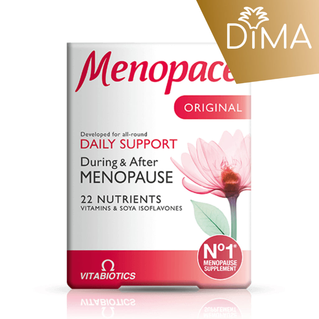 Menopace Original - During and after Menopause - 30 tablets - Certified from Vitabiotics UK