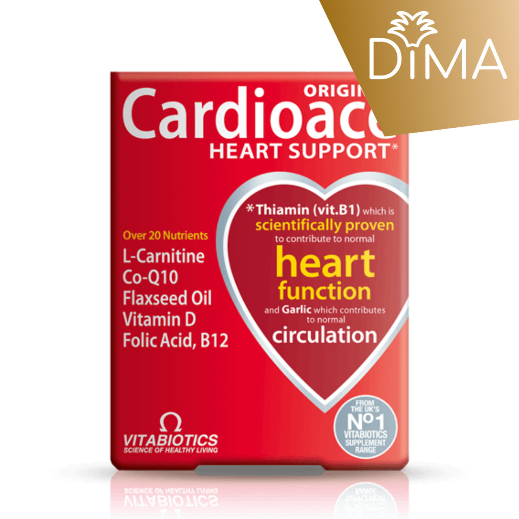 Cardioace Original (30 tablets) - Heart Support - Certified from Vitabiotics UK