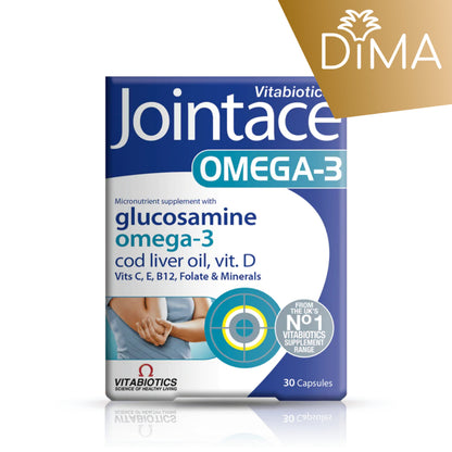 Jointace Omega-3 (30 tablets) - Glucosamine Omega-3 - from Vitabiotics UK